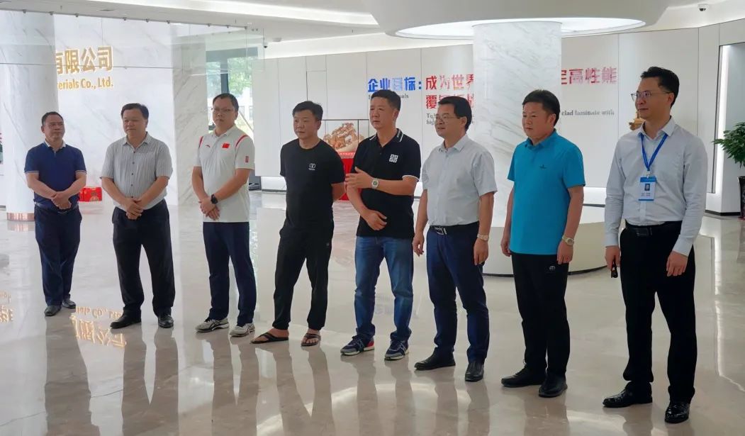 立讯精密王来胜副董事长一行到万象城在线材料考察